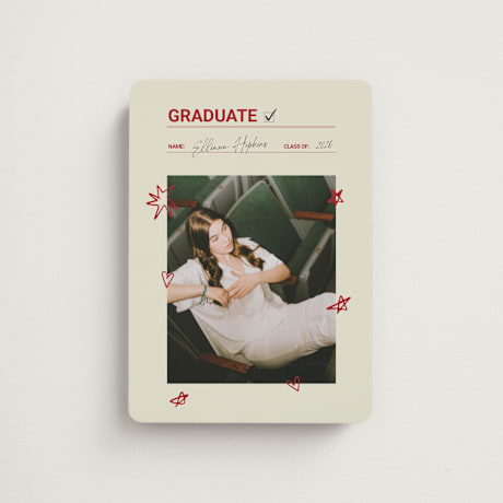 Graduation Announcement Magnets