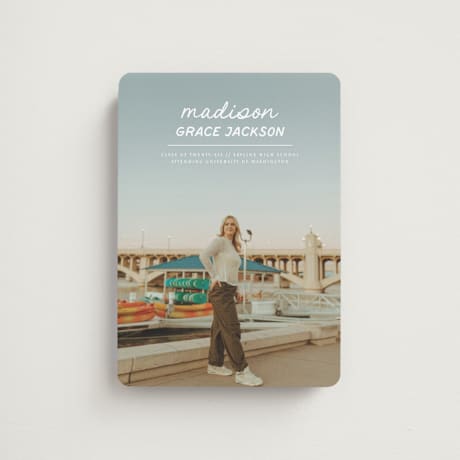 Graduation Announcement Magnets