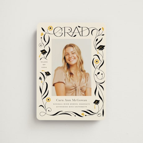 Graduation Announcement Magnets