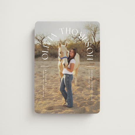 Graduation Announcement Magnets