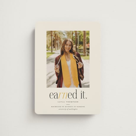 Graduation Announcement Magnets