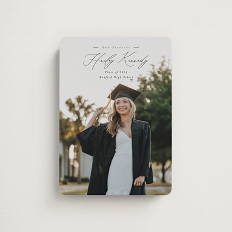 Graduation Announcement Magnets