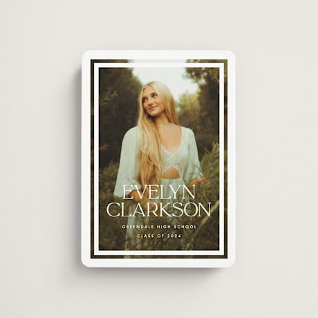 Graduation Announcement Magnets