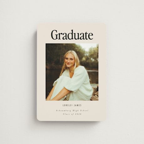 Graduation Announcement Magnets