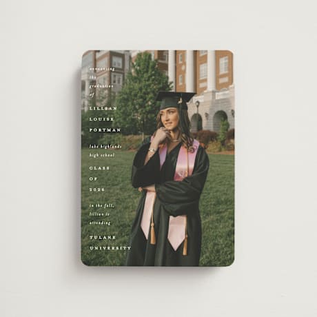 Graduation Announcement Magnets