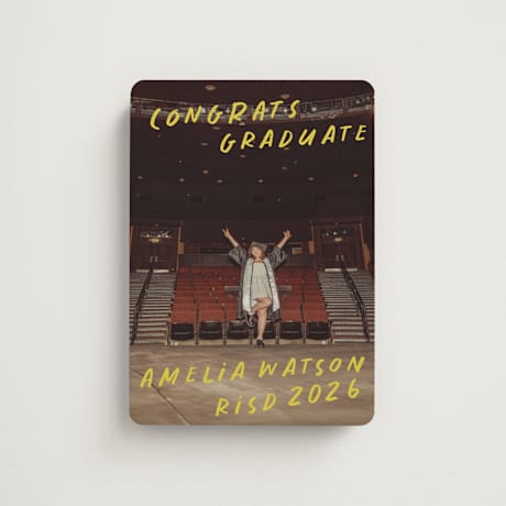 Graduation Announcement Magnets