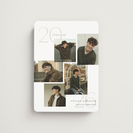 Graduation Announcement Magnets