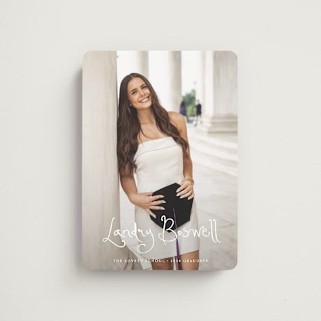 Graduation Announcement Magnets