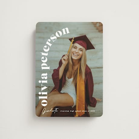 Graduation Announcement Magnets