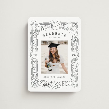 Graduation Announcement Magnets