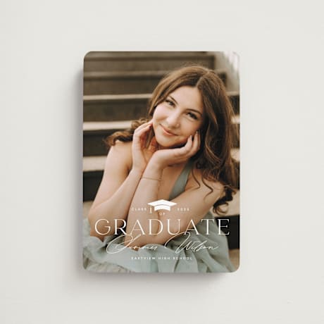 Graduation Announcement Magnets