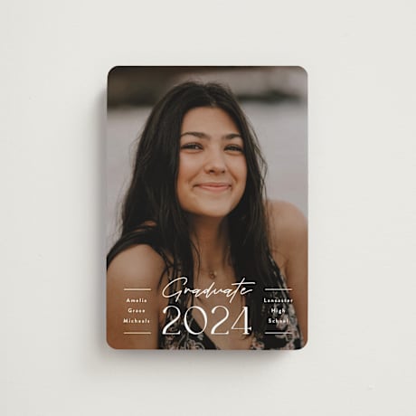 Graduation Announcement Magnets