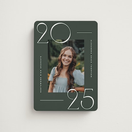 Graduation Announcement Magnets