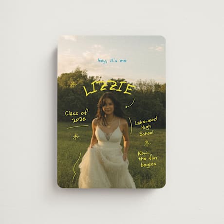 Graduation Announcement Magnets