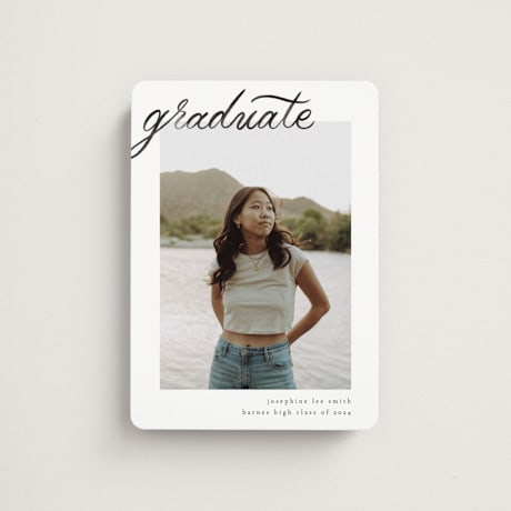 Graduation Announcement Magnets