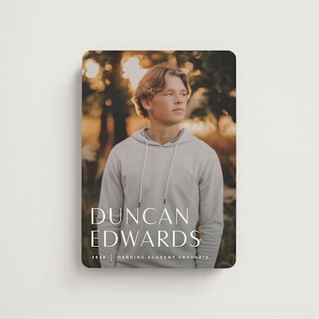 Graduation Announcement Magnets