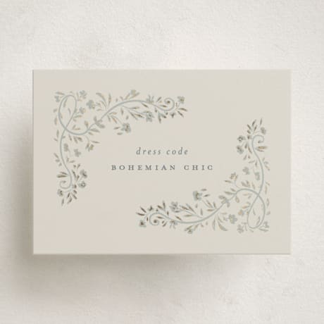 Foil-Pressed Mini Enclosure Cards