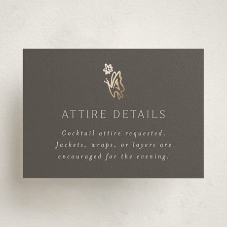 Foil-Pressed Mini Enclosure Cards