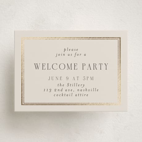 Foil-Pressed Mini Enclosure Cards