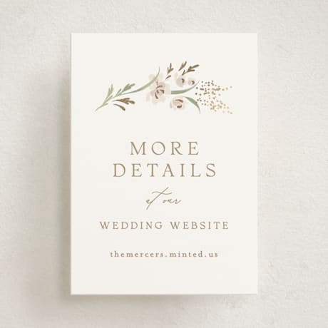 Foil-Pressed Mini Enclosure Cards