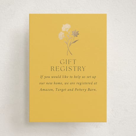 Foil-Pressed Mini Enclosure Cards