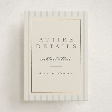 Foil-Pressed Mini Enclosure Cards