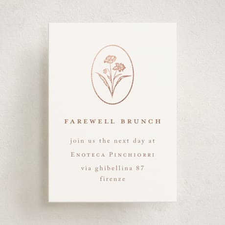 Foil-Pressed Mini Enclosure Cards