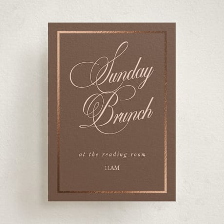 Foil-Pressed Mini Enclosure Cards