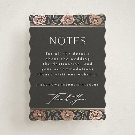 Foil-Pressed Mini Enclosure Cards