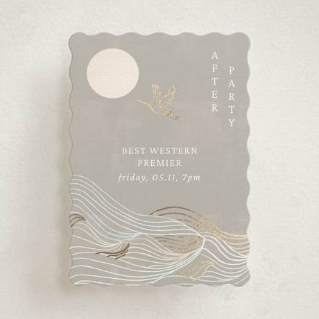 Foil-Pressed Mini Enclosure Cards