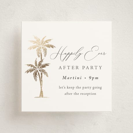 Foil-Pressed Mini Enclosure Cards