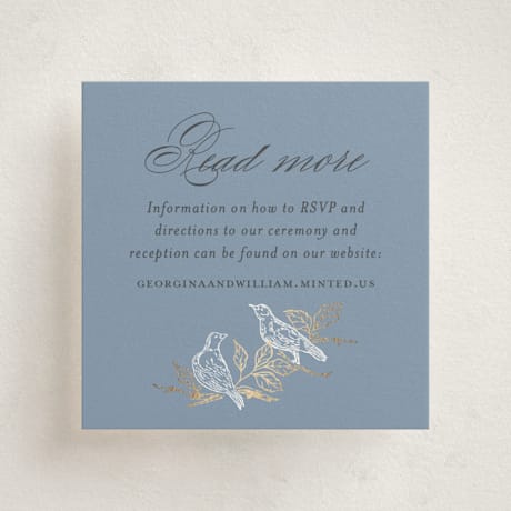 Foil-Pressed Mini Enclosure Cards