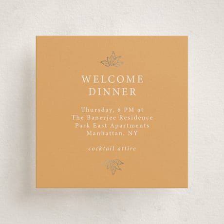 Foil-Pressed Mini Enclosure Cards