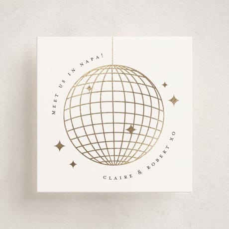 Foil-Pressed Mini Enclosure Cards