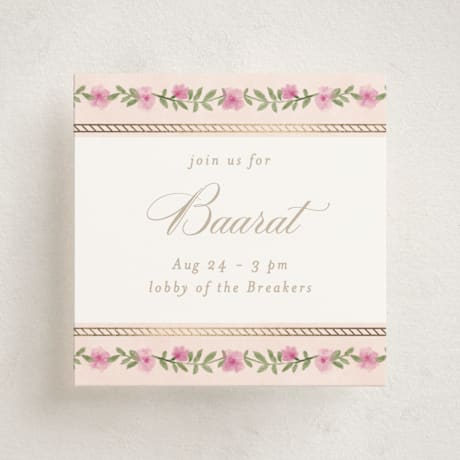 Foil-Pressed Mini Enclosure Cards