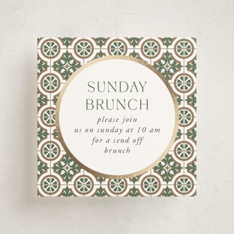 Foil-Pressed Mini Enclosure Cards