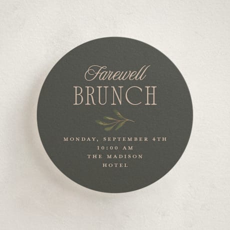 Foil-Pressed Mini Enclosure Cards