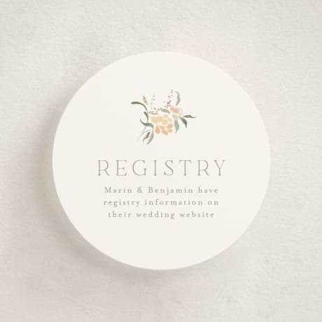 Foil-Pressed Mini Enclosure Cards