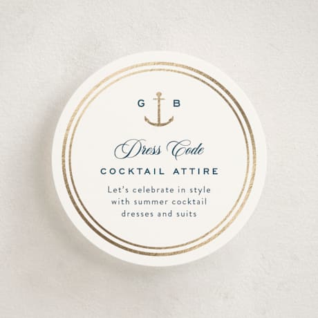 Foil-Pressed Mini Enclosure Cards