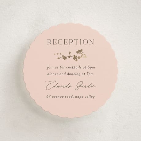 Foil-Pressed Mini Enclosure Cards