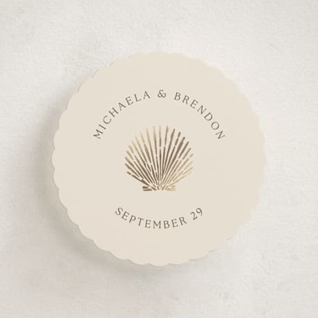 Foil-Pressed Mini Enclosure Cards