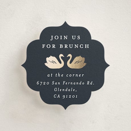 Foil-Pressed Mini Enclosure Cards