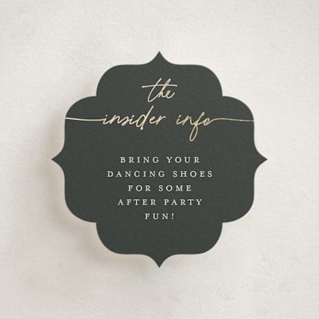 Foil-Pressed Mini Enclosure Cards