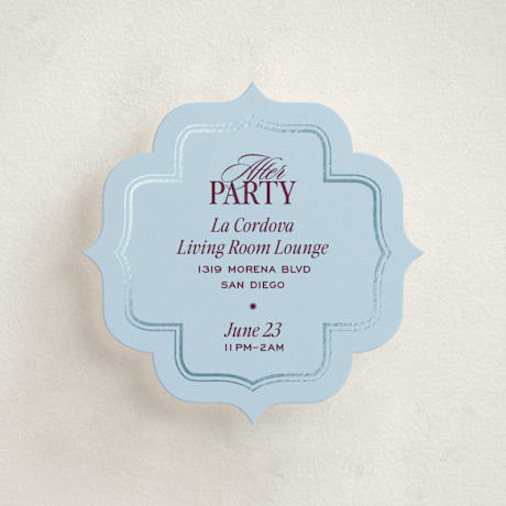 Foil-Pressed Mini Enclosure Cards