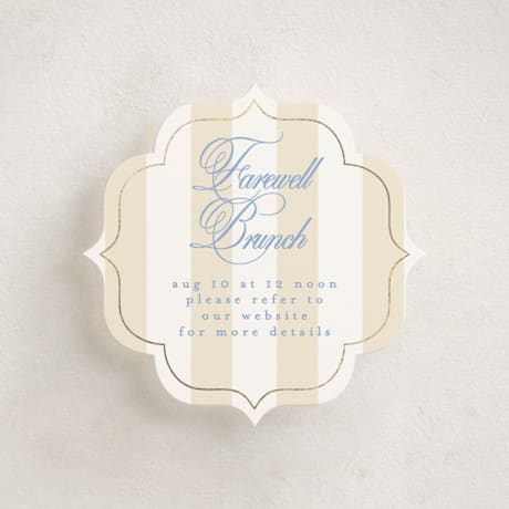 Foil-Pressed Mini Enclosure Cards