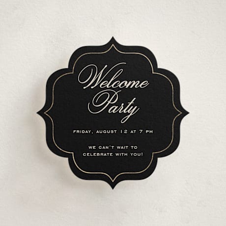 Foil-Pressed Mini Enclosure Cards