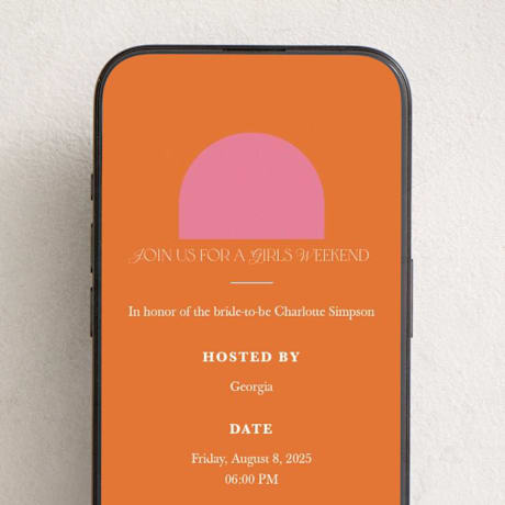 Online Bachelorette Party Invitations