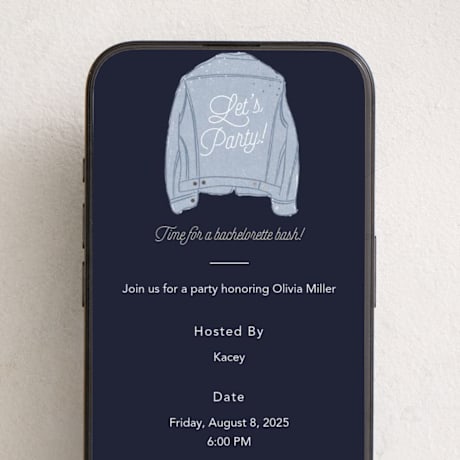 Online Bachelorette Party Invitations