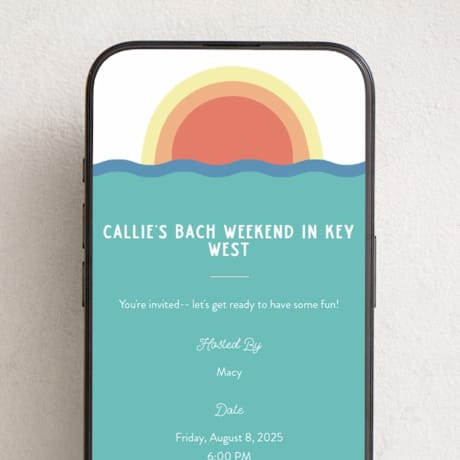 Online Bachelorette Party Invitations