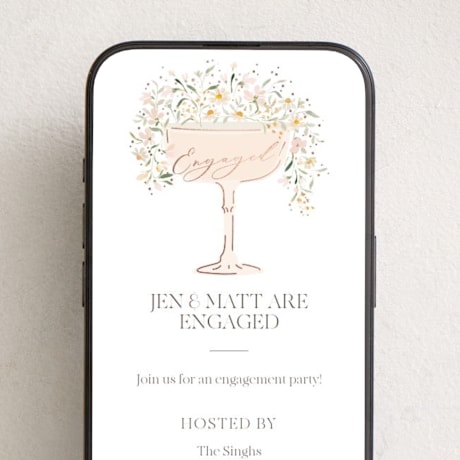 Online Engagement Party Invitations